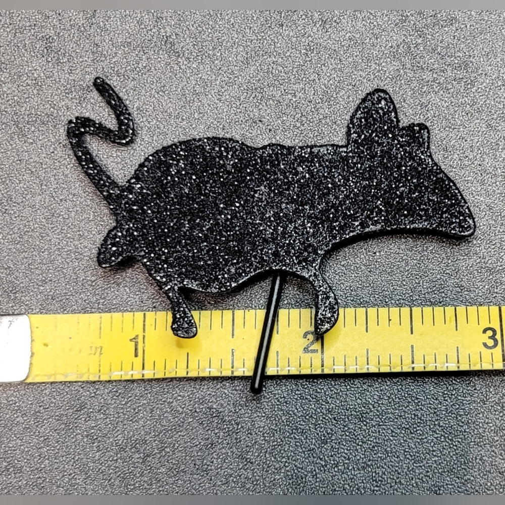 Halloween Metal Cat & Mouse Silhouette Decorative Set - Picture 10 of 15